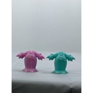 LOL Surprise Doll Dragon Costumes Set Of 2 Pink & Turquoise Mini Figures